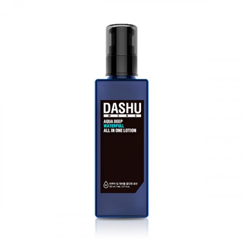 DASHU [+ Foam Cleansing Giveaway] Men's Aqua Deep Waterful All-in-One Lotion 153ml