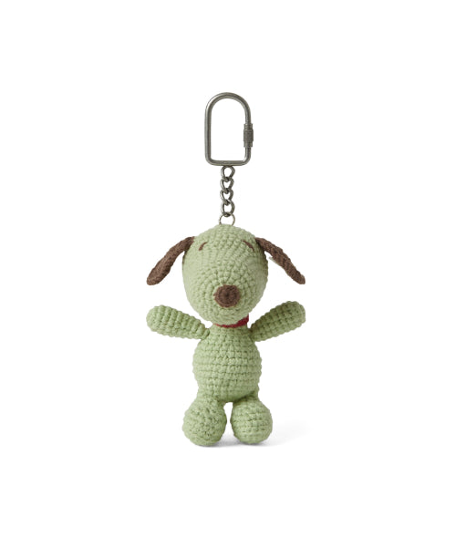 THISISNEVERTHAT THISISNEVERTHAT TNT PEANUTS Crochet Plush Keychain Green