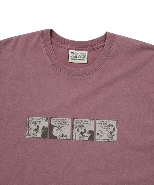 THISISNEVERTHAT THISISNEVERTHAT T-Shirt Fuchsia