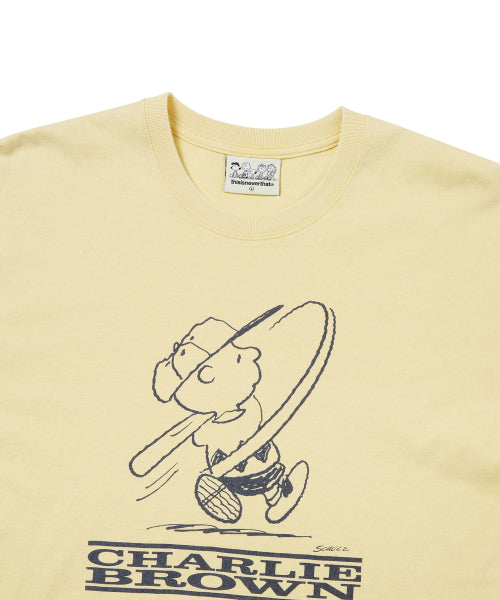 THISISNEVERTHAT THISISNEVERTHAT T-Shirt Faded Yellow