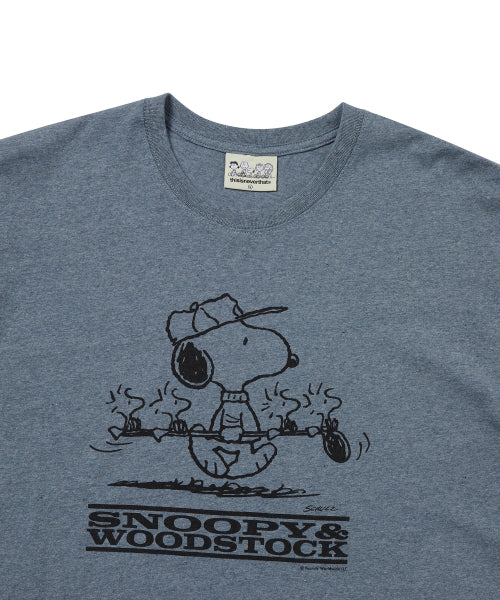 THISISNEVERTHAT THISISNEVERTHAT T-Shirt Heather Blue