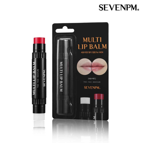 SEVENPM SEVENPM Dual Multi-Colored Moisturizing Lip Balm