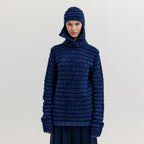 EENK EENK XOLA Balaclava Pullover - Navy