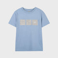 DANDEL DD horse gallery tee (SKY BLUE)