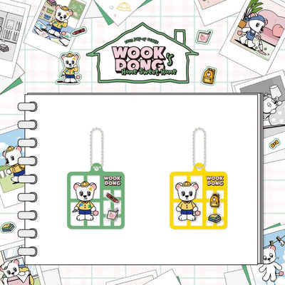 LEE DONG WOOK - [WOOKDONG'S HOME SWEET HOME] MD 13. Frame Keyring (FRAME KEYRING)