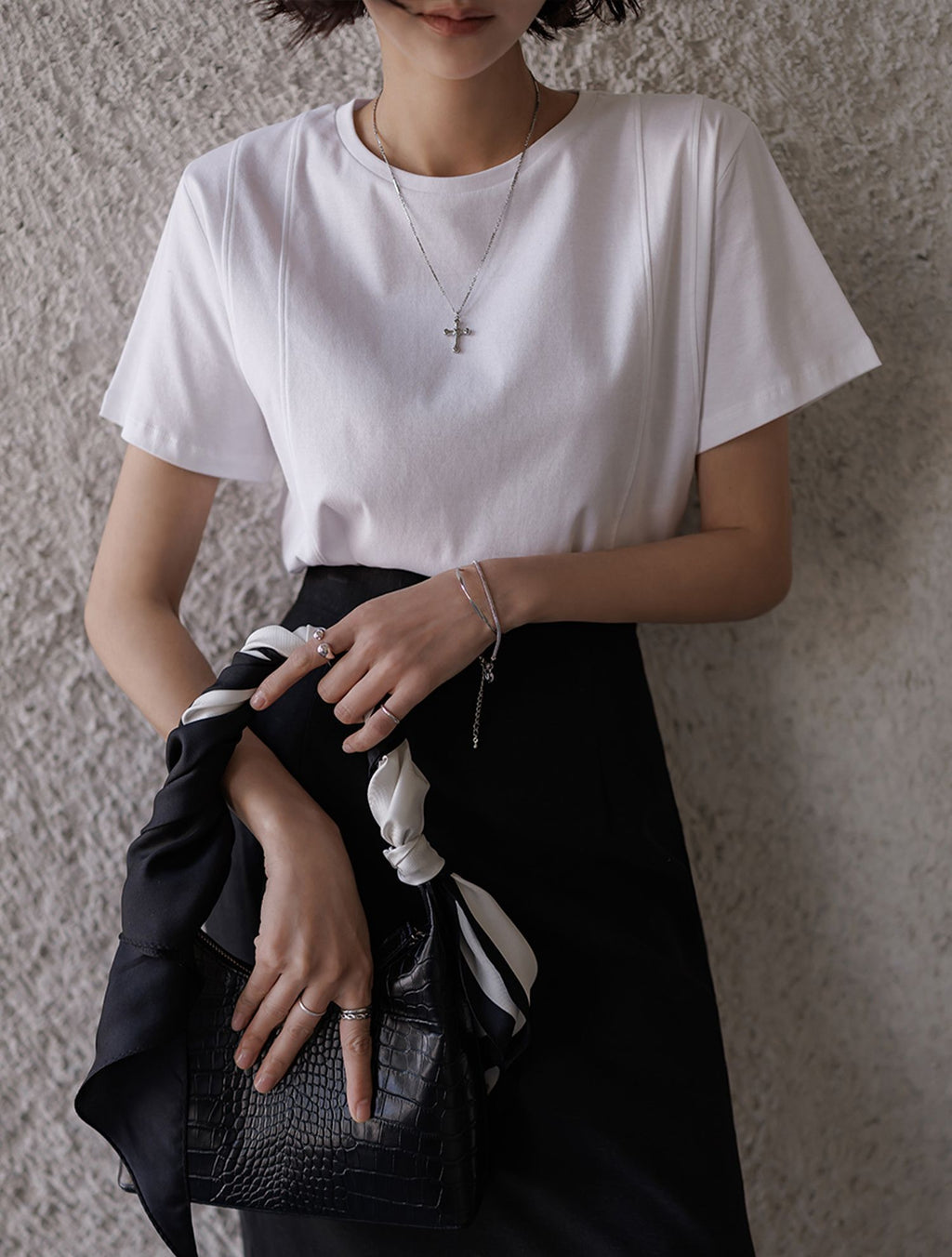 MEMUA Lulu silk cotton tee