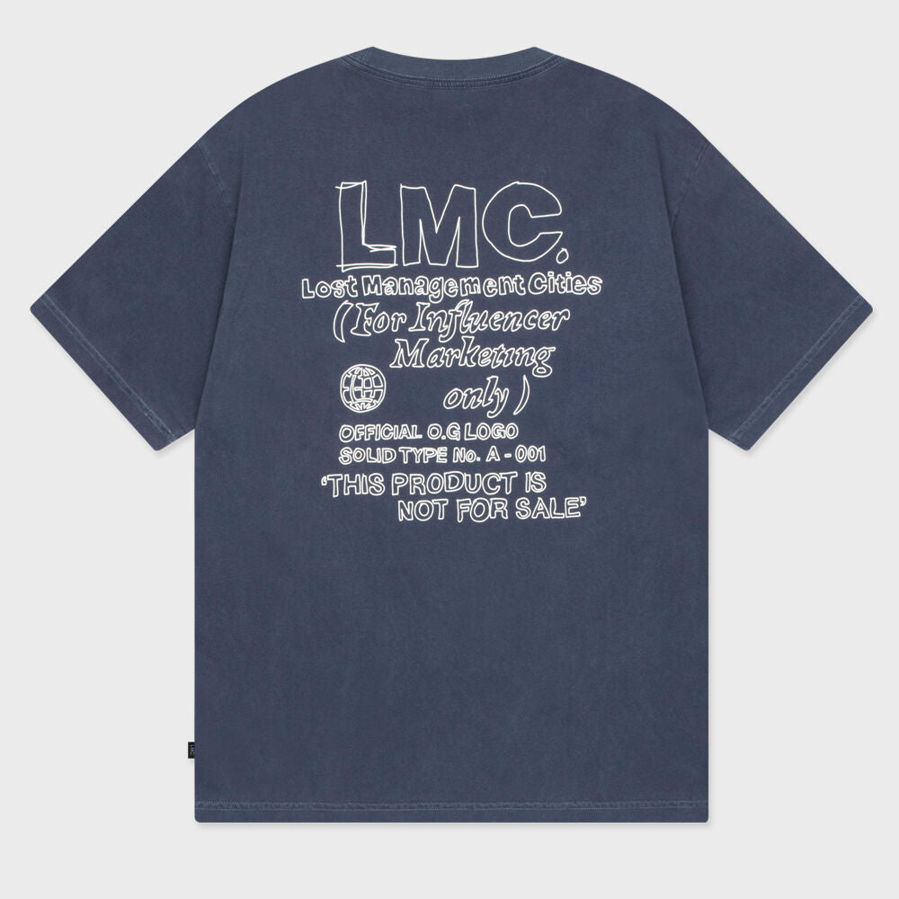 LMC FN DOODLE TEE dark blue