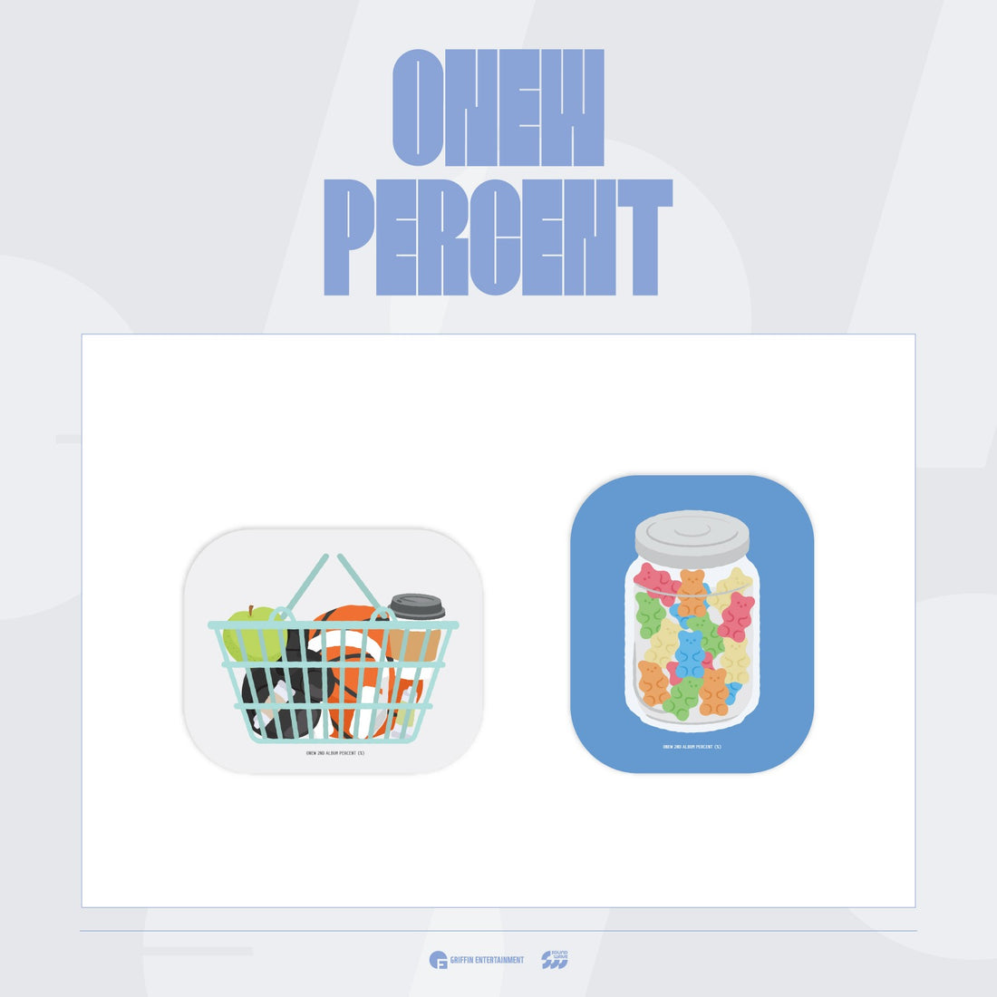 * Resale * ONEW POP-UP STORE [PERCENT] MD 13. Mouse Pad (MOUSE PAD) (A type)