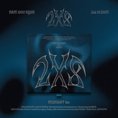 NAM WOO HYUN - 2nd Full Album [2X8] (MIDNIGHT Ver.)