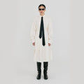 EENK ZLAIIN Pleated Skirt - Ivory