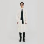 EENK ZLAIIN Pleated Skirt - Ivory