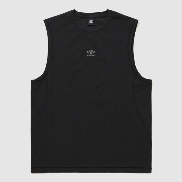 UMBRO [COOLING] All-round cooling tricot sleeveless t-shirt black UR121SSL21