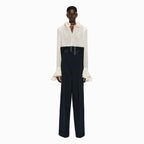 YCH DOUBLE LAYERED PANTS NAVY (W24PT5021NV)