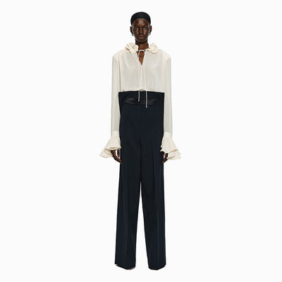 DOUBLE LAYERED PANTS NAVY (W24PT5021NV)