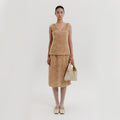 EENK Midi Skirt - Beige
