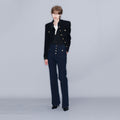 YCH TRIMMED JACKET BLACK (W23JK102BK)