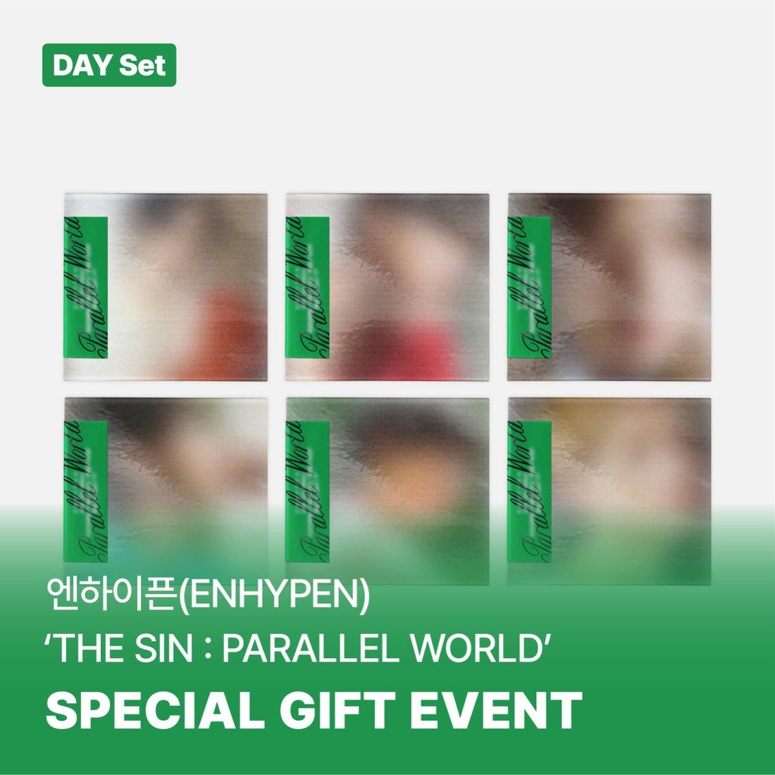 ENHYPEN - [THE SIN : PARALLEL WORLD] (ENGENE ver.) (DAY Set)