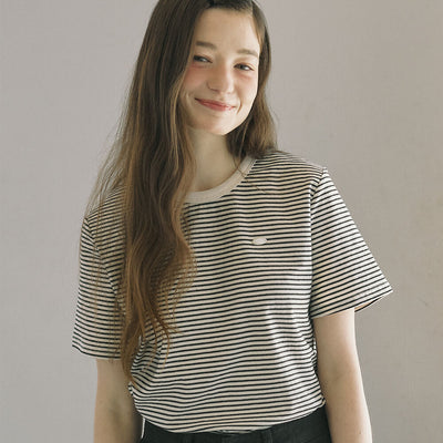 Hope Stripe T-Shirt - Black