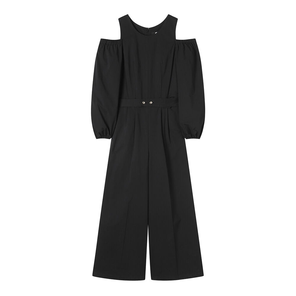 DEWL DEWL Jumpsuit Cut-out Volume Sleeve