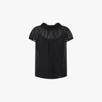 IT MICHAA ITMISHA roll collar sheer blouse ITQ6YBL32A_2colors