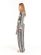 EENK EENK Shirt Oversized Ivory/Black Stripe
