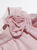 sincethen Peach pink halterneck blouse