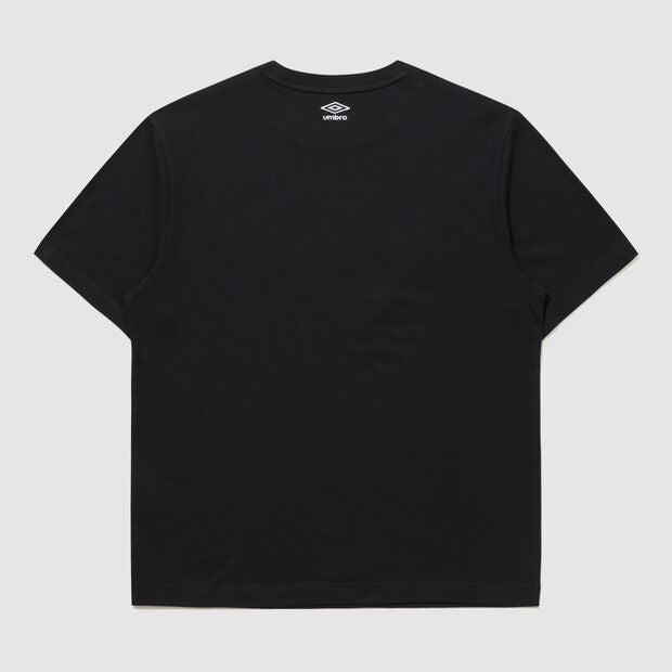 UMBRO Essential Big Logo Short Sleeve T-Shirt Black UR123CRS18