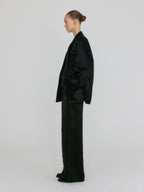 EENK ZEL Double-Breasted Blazer - Black