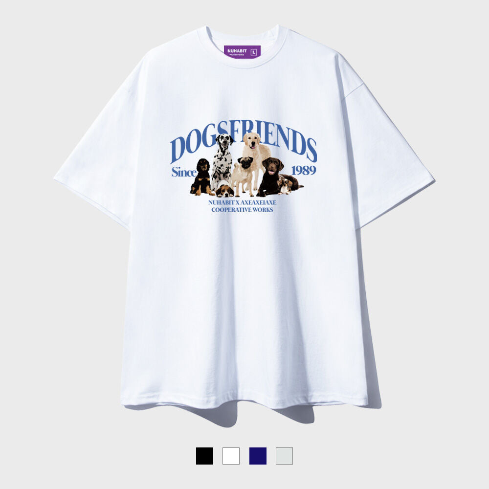 NUHABIT N/H DOG.F Overfit Short Sleeve (GOS2-1NH1090)
