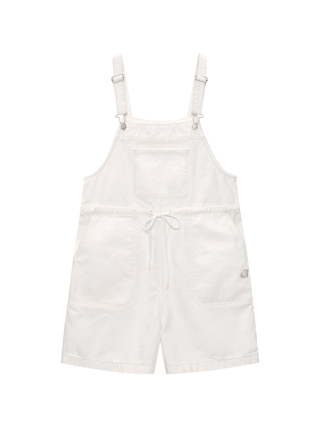NORDISK NORDISK Denim Overall Shorts - W_Off White