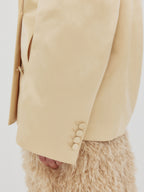 EENK ZEL Double-Breasted Blazer - Yellow