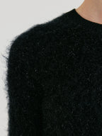 EENK ZIGGIE Short Sleeve Knit Top - Black