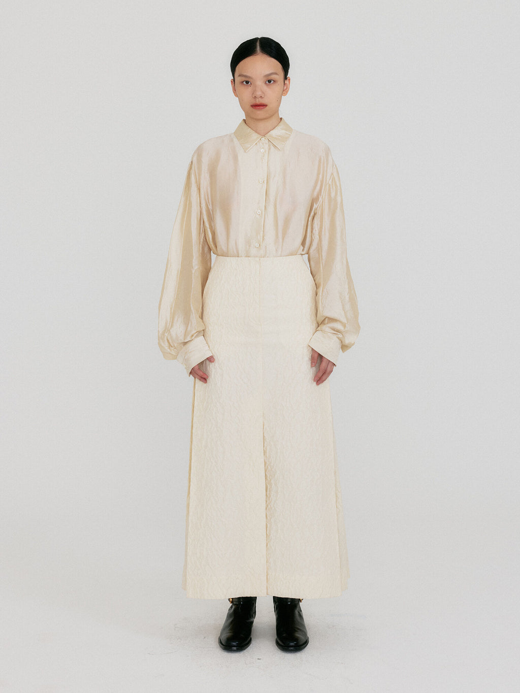 EENK ZOA Straight Skirt - Cream