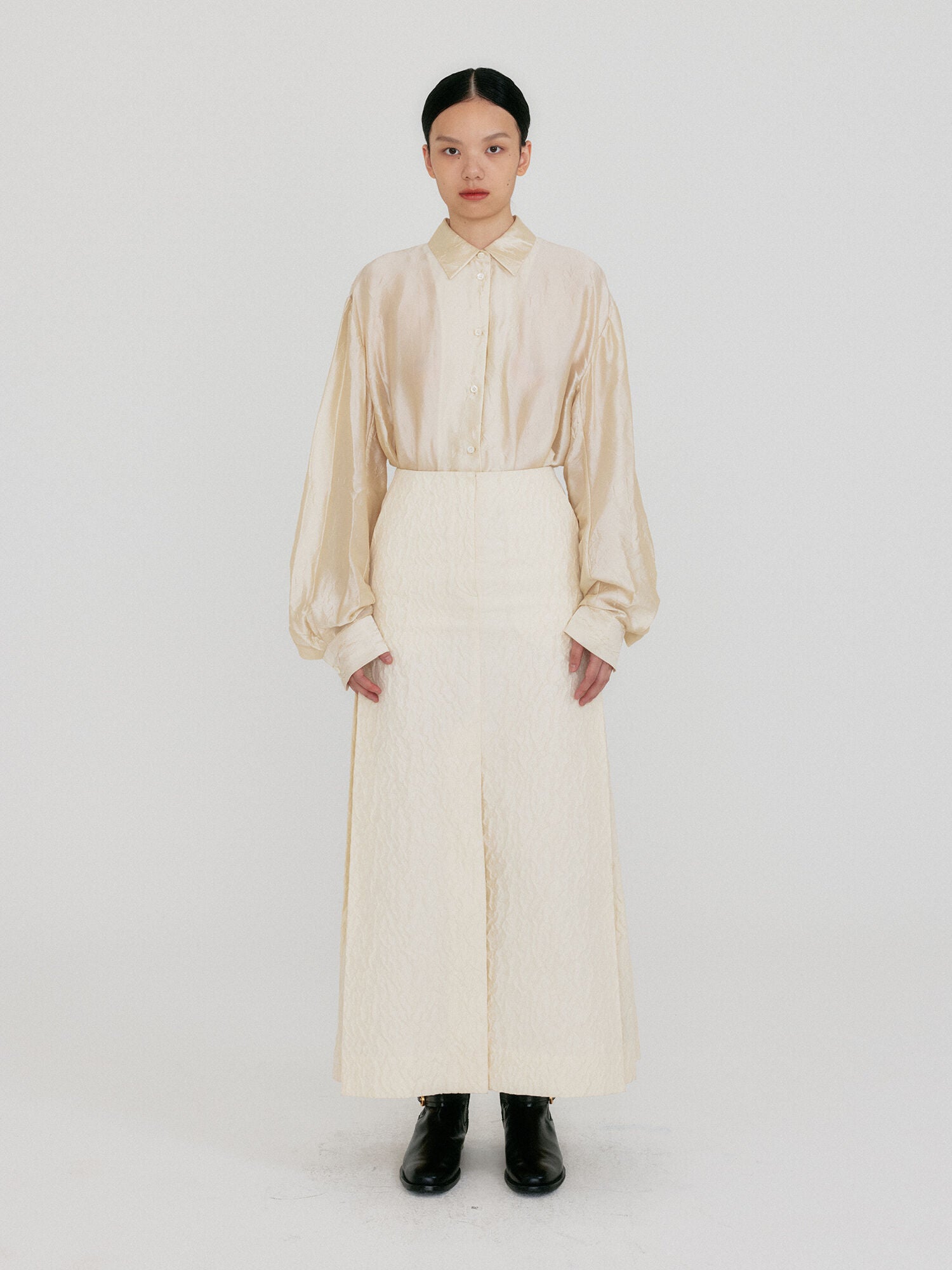 EENK ZOA Straight Skirt - Cream