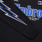 UMBRO One point mesh long sleeve t-shirt black (UQ321CRL71)