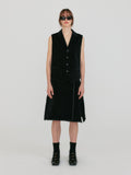 EENK ZULIAL Midi Wrap Skrit - Black
