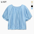 LIST Shirring volume crop blouse_TWWBLQ62050