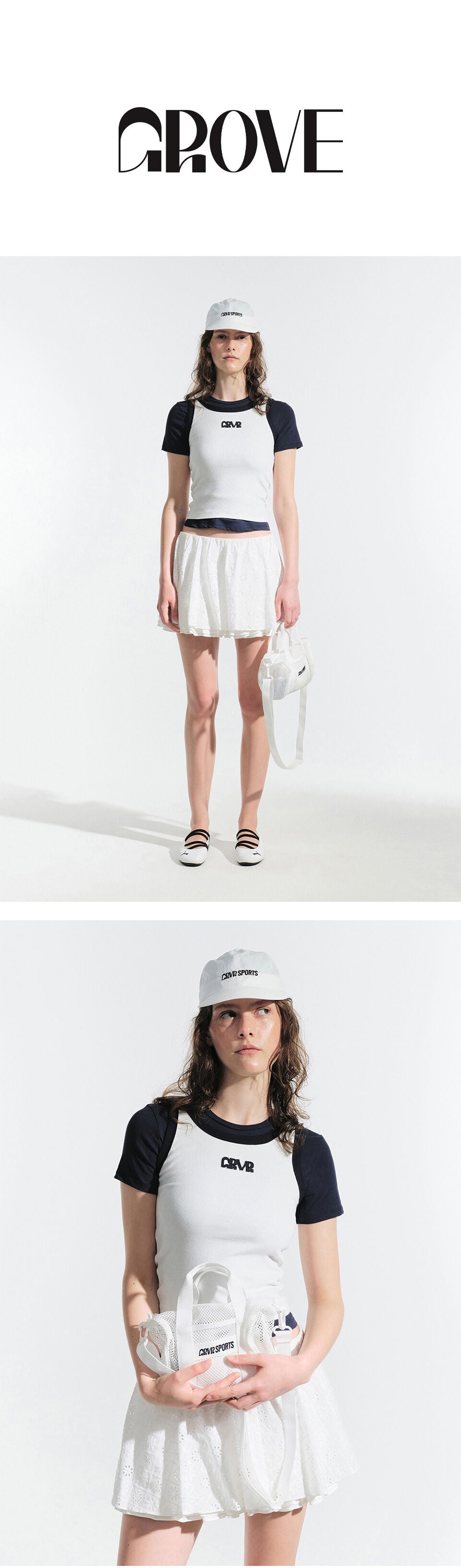 GROVE PAM SLEEVELESS (WHITE)