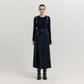 EENK EENK XIOND Double-Belt Wrap Pants - Black