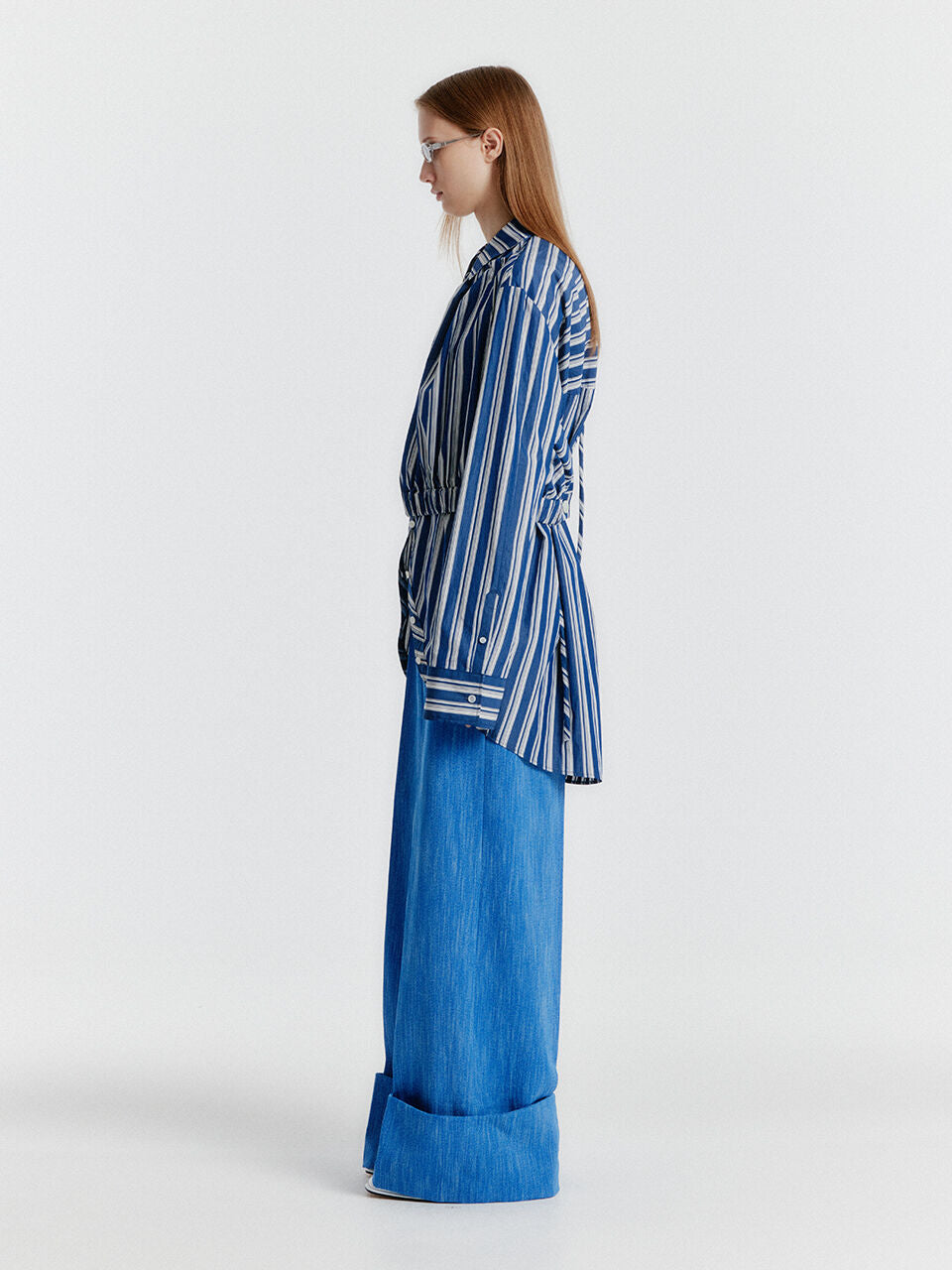 EENK YOHO Turn-up Pants - Blue