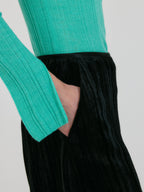 EENK ZIAH High Neck Knit Top - Mint