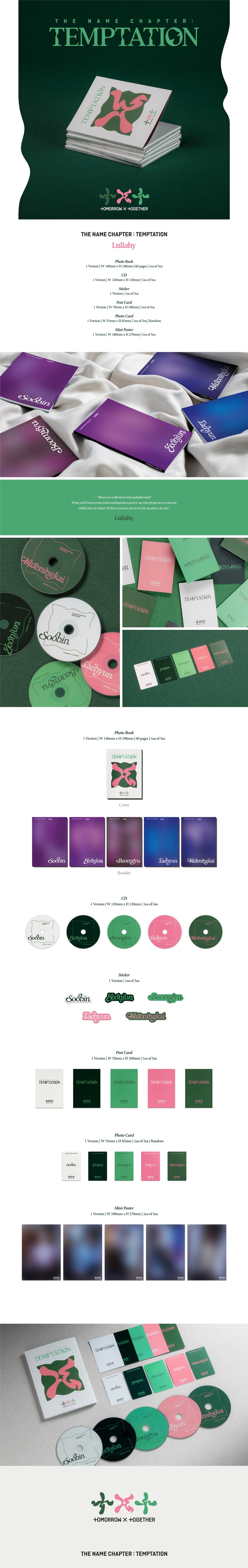 The Name Chapter: TEMPTATION Lullaby ver. (Random) detail 2