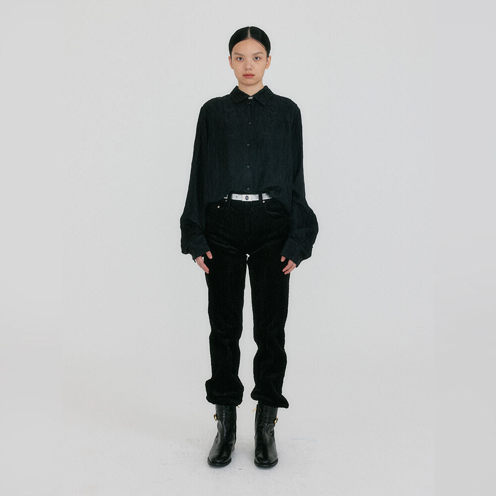 EENK ZERIA Classic Straight Pants - Black