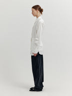 EENK EENK Shirt with Skirt Belt - White