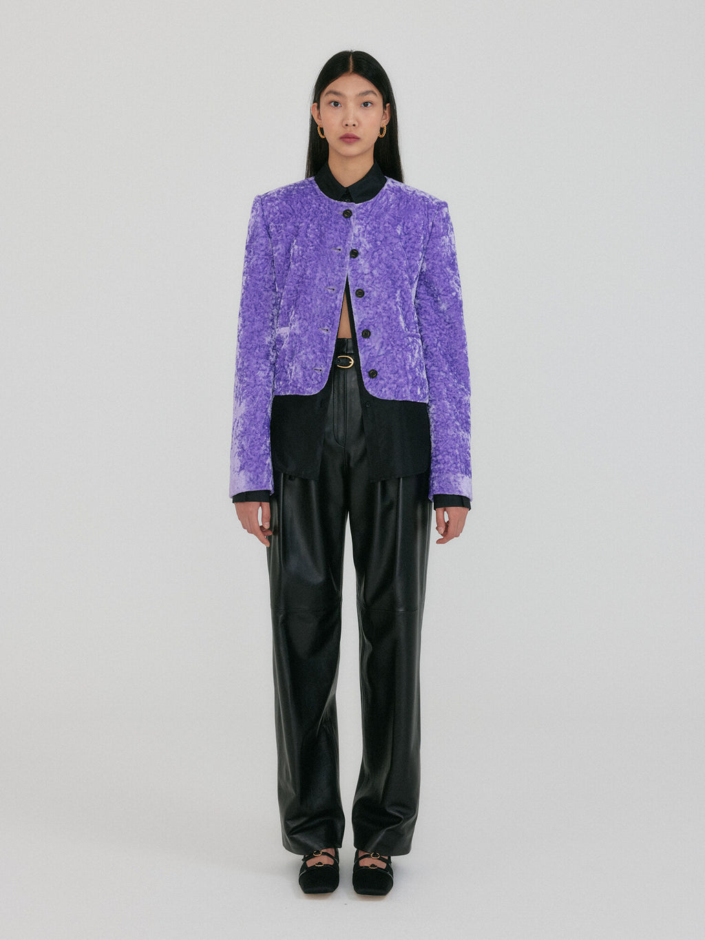 EENK ZEM Short Jacket - Purple