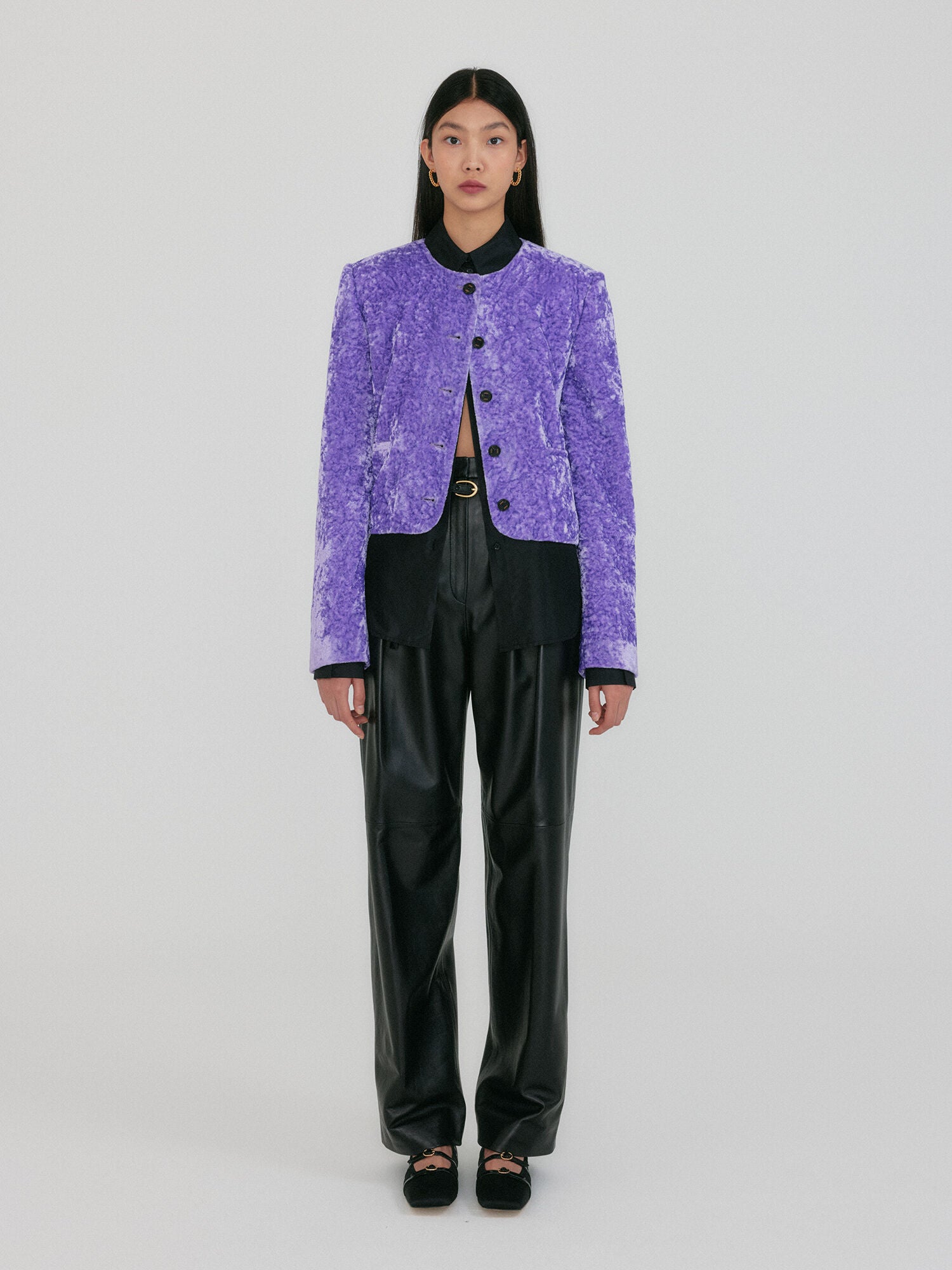 EENK ZEM Short Jacket - Purple