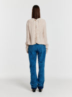 EENK EENK YIYI Classic Denim Pants - Blue