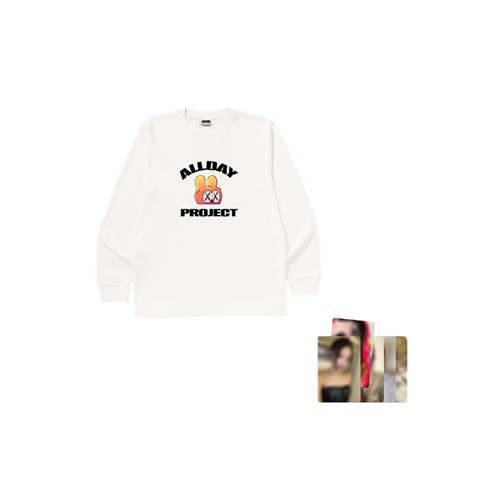 [ALLDAY PROJECT] ALLDAY PROJECT CARTOON LONG SLEEVE T-SHIRT SET