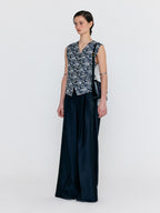 EENK EENK WIVA Double-Belted Vest - Navy Multi