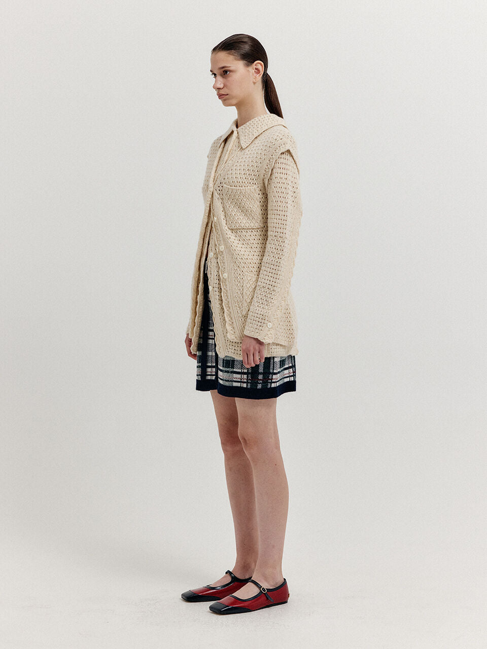 EENK EENK XOLIN Knit Vest - Ivory